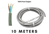 3 Core x 40/0076 PVC Flexible Wire Supply Electrical Cable 3x40/0076 or 3Cx40 (3 x 40 / 0076), 5 meters (loose cable length)
