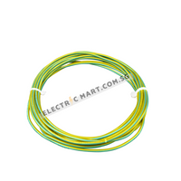 Electric Mart 1C Single Core 1.5mm PVC Electrical Cable Wire - 5 meters (loose cable length)