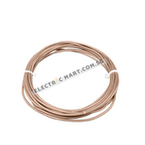 Electric Mart 1C Single Core 1.5mm PVC Electrical Cable Wire - 5 meters (loose cable length)