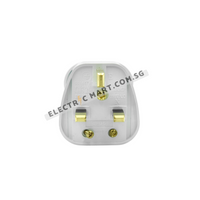 13A UK 3 Pin Plug Top With Fuse Singapore Malaysia Rewireable Adapter Household Use (PSB Approved) w/ Singapore Safety Mark 190206-12