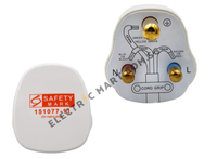 15A Round Pin 3 Pin Plug Top Singapore Malaysia Rewireable Adapter Household Use