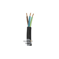 3 Core x 40/0076 PVC Flexible Wire Supply Electrical Cable 3x40/0076 or 3Cx40 (3 x 40 / 0076) - 1 Roll; Equiv. 40 Yards