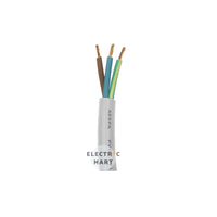 3 Core x 40/0076 PVC Flexible Wire Supply Electrical Cable 3x40/0076 or 3Cx40 (3 x 40 / 0076) - 1 Roll; Equiv. 40 Yards