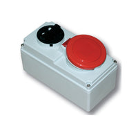Marlanvil 16A 3P+N+E Interlocked CEE Ind S/S/O (IP55); Marlanvil 63A 3P+N+E Interlocked CEE Ind S/S/O (IP67)