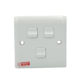 Hager XP8310 System 8000 3 Gang 1 Way Switch
