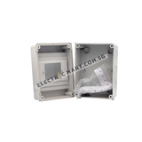 Marlanvil 92.04 Weatherproof Surface Distribution Board 120 x 160 x  90mm, IP65, Grey, Halogen Free (Made in Italy)