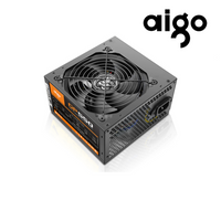AIGO GP550 550W 80 Plus 80+ Bronze certified Black Cables Power Supply Unit PSU