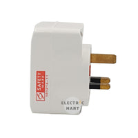 Britz BR-221U 13A 3 Way Adaptor with 2 x USB Charger, Singapore Safety Mark Certified