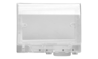 Boss B223TR 1 Gang Splash Cover Surface Mount  IP55 Transparent