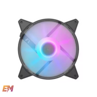 AIGO darkFlash C6MS RGB Case computer cooling aurora spectrum 3-in-1 combo Fan (3-PACK) - BLACK