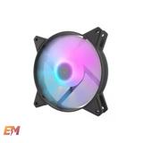 AIGO darkFlash C6MS RGB Case computer cooling aurora spectrum 3-in-1 combo Fan (3-PACK) - BLACK