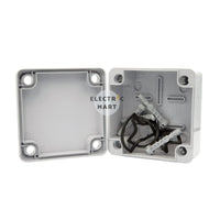 PVC-LINK EB442 PVC  Junction Box Weatherproof IP66, 110mm x 110mm x 60mm (4x4x2) [GREY]
