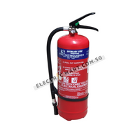 Eveready ABC Fire Extinguisher c/w Bracket (PSB Listed)