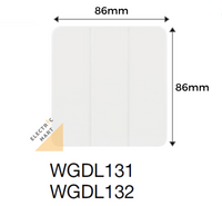 Hager Dream WGDL131 / WGDL132 16AX 3 Gang 1 Way / 2 Way Switch (Suitable for BTO switch replacement, HDB, new installations, Singapore standard size switch hole for easy installation) *NEW updated high 16AX rating (previously 10AX)