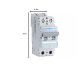 Hager NB210 10A 2P 10KA TB Miniature Circuit Breaker (MCB)