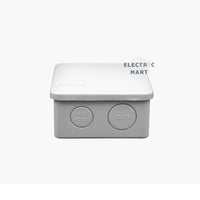 PVC-LINK JB331 Splashproof Exterior PVC Junction Box IP44, 80mm x 80mm x 40mm (3x3x1) [GREY]