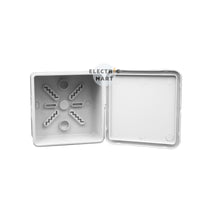 PVC-LINK JB331 Splashproof Exterior PVC Junction Box IP44, 80mm x 80mm x 40mm (3x3x1) [GREY]