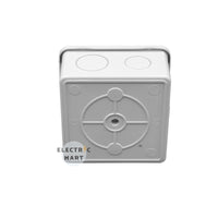 PVC-LINK JB331 Splashproof Exterior PVC Junction Box IP44, 80mm x 80mm x 40mm (3x3x1) [GREY]