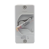 hager JG263U 63A 2 pole 2P PVC Weatherproof Isolator (IP66)