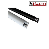Litaflex 50 x 12 x 2000mm Carpet uPVC Trunking - Available color:  White , Black (Avilable sizes:  50mm X 12mm, 80mm X 18mm)