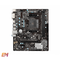 MSi A320M-A PRO MAX AMD AM4 motherboard with Core Boost, DDR4 Boost, Turbo M.2, USB 3.2 Gen1, up to 3200 (OC) MHz Supports 1st, 2nd and 3rd Gen AMD Ryzen™ / Ryzen™ with Radeon™ Vega Graphics and 2nd Gen AMD Ryzen™ with Radeon™ Graphics / Athlon™