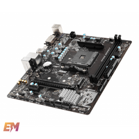 MSi A320M-A PRO MAX AMD AM4 motherboard with Core Boost, DDR4 Boost, Turbo M.2, USB 3.2 Gen1, up to 3200 (OC) MHz Supports 1st, 2nd and 3rd Gen AMD Ryzen™ / Ryzen™ with Radeon™ Vega Graphics and 2nd Gen AMD Ryzen™ with Radeon™ Graphics / Athlon™
