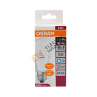 OSRAM P CLAS A DIM 13 W/827 E27, 13W LED Bulb Day light Flicker free, no blue light hazard, 15000 hours, energy saving