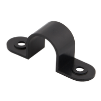 PVC Saddle Black- (20mm; 25mm)