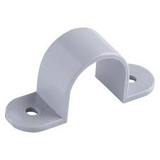 PVC Saddle White- (20mm; 25mm)