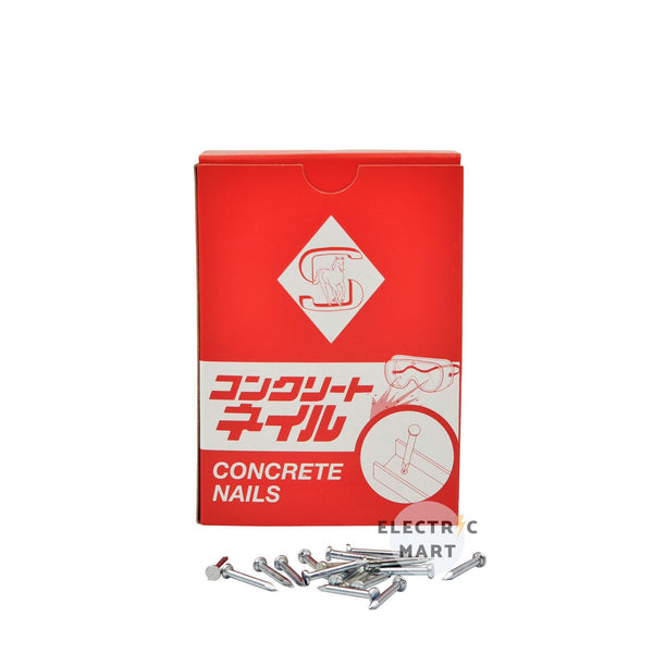 S Concrete Nails 2.03mm x 17.02mm (packed in Singapore) - 1 box equivalent 1 pound