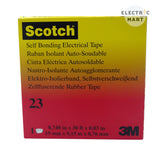 Scotch® Rubber Splicing Tape 23; 3M self bonding electrical tape 19mm x 9.15m x 0.76mm - 1 roll