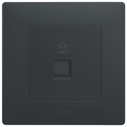 Hager Muse WGMT1RJKB RJ11 Outlet 1 mod