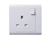 Honeywell R2757WHI 1 Gang 13A SP Switched Socket Outlet
