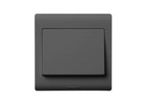 Honeywell R-series R4781W1GPH 1 Gang 1-Way 16AX Wide Rocker Switch [URBAN GRAPHITE COLOUR] (HDB BTO Apartment House usage)