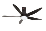 KDK U60FWs 150cm 60" DC Ceiling Fan c/w 22W LED light & Remote Control