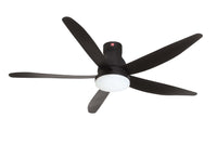 KDK U60FWs 150cm 60" DC Ceiling Fan c/w 22W LED light & Remote Control